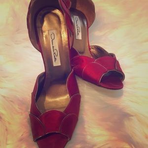 Oscar de la renta heels